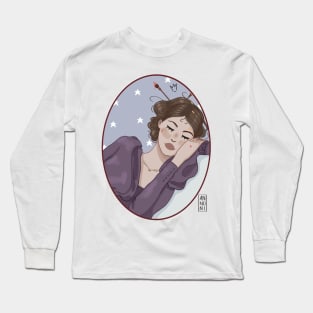 Sleepy artist Long Sleeve T-Shirt